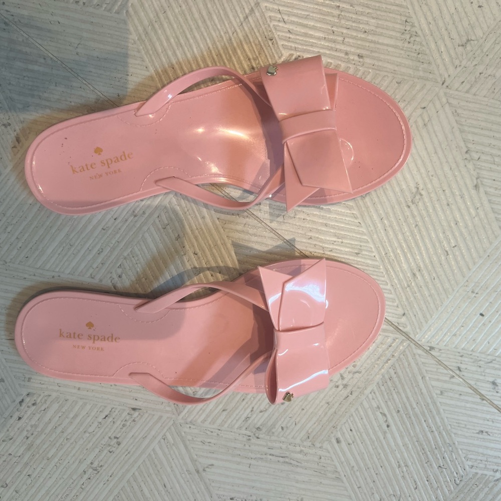 Kate Spade Pink Bow Sandals
